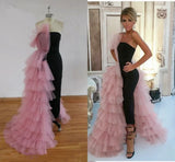 LTP1747,Light Pink Tulle Designer Mermaid Long Glamorous Layer Evening HZ0307