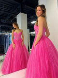 Elegant Pink Evening Prom Formal Dress, HZ0307
