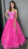 Elegant Pink Evening Prom Formal Dress, HZ0307