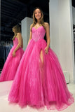 Elegant Pink Evening Prom Formal Dress, HZ0307