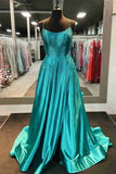LTP0963,Elegant Lilac High Slit Long Prom Dress with HZ0307