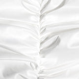 Fast Delivery Off The Shoulder Satin Homecoming Dresses Mini Party Graduation Dress, HZ0307