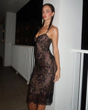 Fast Delivery Spaghetti Straps Lace Bodycon Homecoming Dresses, HZ0307