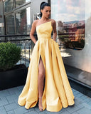 LTP1595,Charming satin a-line prom evening dresses long formal HZ0307