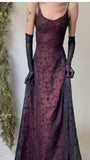 Hand Made Beaded Sheath Long Prom Dresses Senior Party HZ0307