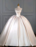 High Quality Appliques Wedding Dresses Vintage Sweetheart Lace Bridal Dress Strapless Ball HZ0307