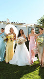High Quality Silk Satin Bridesmaid Dresses Floor Length Bridesmaid Dress, HZ0307