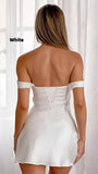 Red Homecoming Dress - Bodycon Mini Party Gown with Short HZ0307