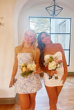 Hot Selling Floral Homecoming Dresses, Textured Mini Graduation Dress, HZ0307