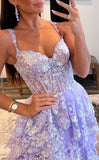 Luxury Lace Ruffles Prom Dress With HZ0307
