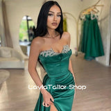 Long Green Sweetheart Prom Dresses Celebrate Party HZ0307