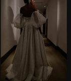 LTP1653,Sweetheart Prom Dress With Puffy Sleeves Sexy Luxurious Sparkle & Shine Evening HZ0307