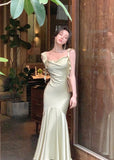New Fashion Party Dresses Ruffle Floor Length Evening Prom HZ0307