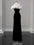 LTP1713,New Style Cloud Shoulder Mermaid Long Prom HZ0307