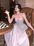 LTP1705, Shining White Tea Length Sweetheart Prom Evening HZ0307