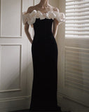 LTP1713,New Style Cloud Shoulder Mermaid Long Prom HZ0307
