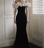 LTP1713,New Style Cloud Shoulder Mermaid Long Prom HZ0307