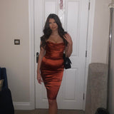 Strapless Pleated Satin Tight Party Dresses High School Dance Hoco HZ0307