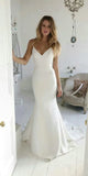 LTP1123,Cheap mermaid white bridal dresses,spaghetti straps wedding HZ0307