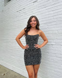Pearl Beaded Sequin Homecoming Dresses Strapless Mini Party Gown, HZ0307