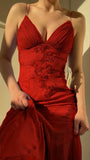 Pretty Mermaid Spaghetti Straps Lilac Long Prom Dresses Party Dress, HZ0307