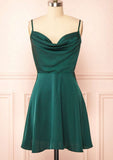 Red A-Line Homecoming Dresses Short Graduation Dress, HZ0307