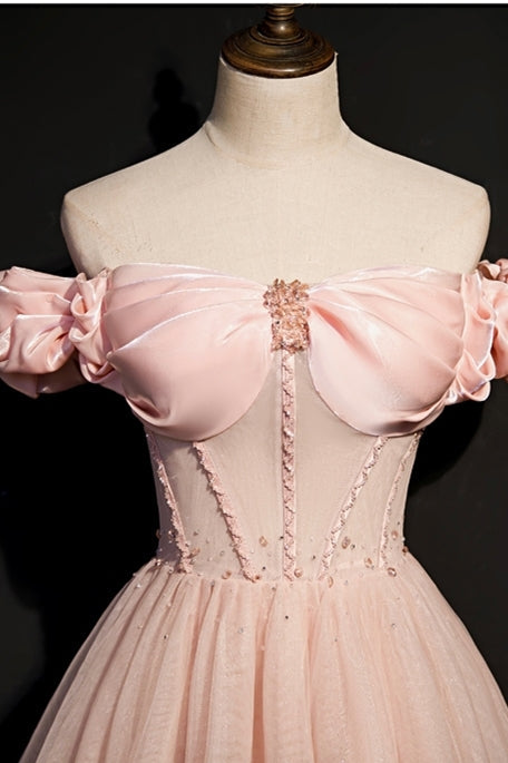 Pink Princess Dress with Off the HZ0307