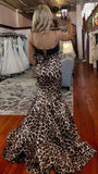 Senior Prom Dresses Mermaid Long Evening Party Dress Spaghetti Straps Formal HZ0307