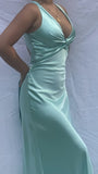 Sexy Mermaid V Neckline Long Prom HZ0307