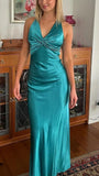 Sexy Mermaid V Neckline Long Prom HZ0307