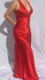 Sexy Mermaid V Neckline Long Prom HZ0307
