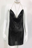Sexy Halter Homecoming Dresses, Sequined Mini Cocktail Dress, HZ0307