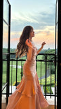 Shiny Green Spaghetti Straps Ruffle Party Dress Sweetheart Formal Prom HZ0307