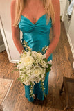 Simple Prom Dresses Cross Back Evening Party Dress Sleeveless Formal HZ0307