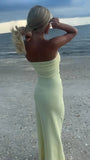 Simple Prom Dresses, Strapless Bodycon Party HZ0307
