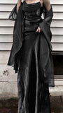 Spaghetti Straps Burgundy Prom Dresses Satin Sheath Evening Graduation HZ0307