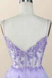 Spaghetti Straps Ruffle Lace Sequin Homecoming HZ0307