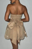 Sparkle A-Line Homecoming Dresses Sleeveless Mini Party Gown, HZ0307