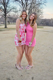 Floral Print Homecoming Dress - Strapless Mini Party Dress for Spring Fling & HZ0307