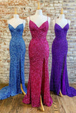 Stunning Sequins Mermaid Long Formal Dress with HZ0307