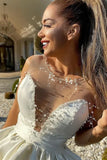 Sweet Ivory Pearl Beaded Homecoming Dresses V-Neck Graduation Dresses, HZ0307