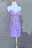 Sweetheart Lace Beaded Homecoming Dresses Tight Bodycon Graduation Dress, HZ0307
