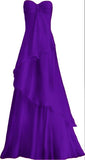 Sweetheart White Long Prom Dress, Sleeveless Evening Dress, HZ0307