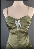 Vintage 90's Party Dance Dresses Classic Rutched Senior Prom HZ0307