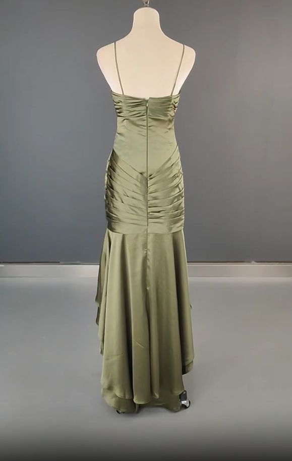 Vintage 90's Party Dance Dresses Classic Rutched Senior Prom HZ0307