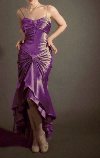 Vintage 90's Party Dance Dresses Classic Rutched Senior Prom HZ0307