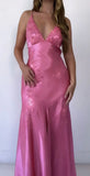 Vintage Mermaid Applique Sheath V-neck Senior Prom Dress Long Party Dress, HZ0307