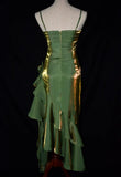 Vintage Spaghetti Straps Party Dress, High Low Evening Prom HZ0307