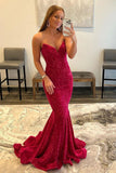 LTP1047,Mermaid hot pink sequin long prom dresses senior prom dress graduation dress long evening HZ0307