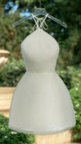 White Halter Homecoming Dresses Sequin Tight Mini Dress, HZ0307